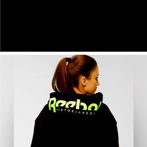Victoria Beckham for Reebok logo hoodie size M